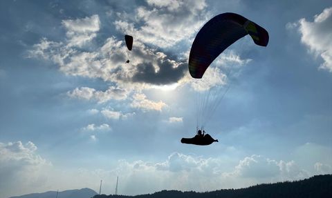 Kahramanmaraş'ta Yamaç Paraşütü Festivali Rüzgar Gibi Geçti