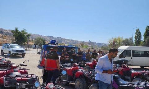 Kapadokya'da İzinsiz ATV Faaliyetlerine Denetim