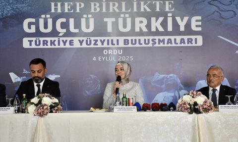 Kaya'dan Ordu'da Türkiye Yüzyılı Vurgusu