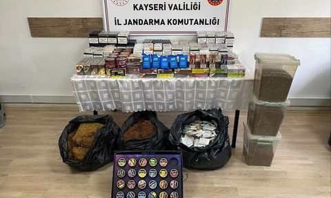 Kayseri'de Kaçak Sigara Operasyonu: 2 Şüpheli Yakalandı