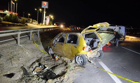 Kırıkkale'de Trafik Kazası: 1 Ölü