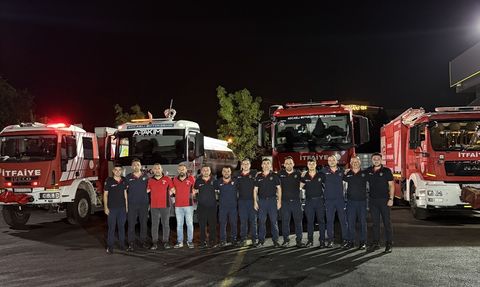 Kocaeli Büyükşehir Belediyesi Orman Yangınına Müdahale İçin Karabük'te
