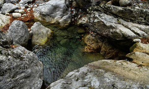 Kuraklık Yüzünden Yaka Kanyonu'ndaki Sular Çekildi
