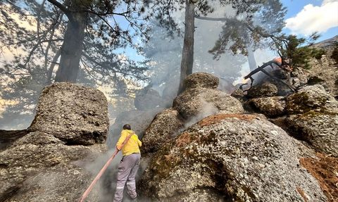 Manavgat Orman Yangını Kontrol Altına Alındı