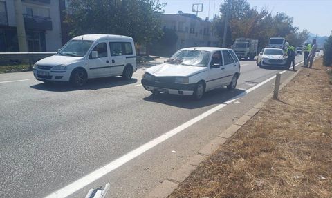 Manisa'da Otomobil Çarpan Kadın Hayatını Kaybetti