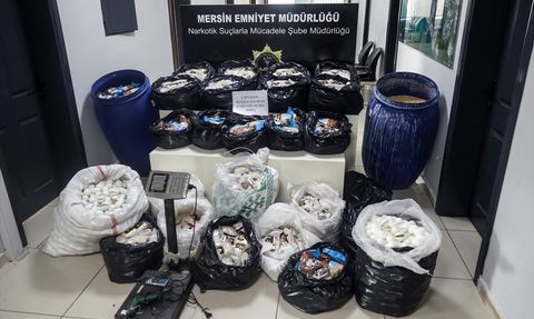 Mersin'de Narkotik Operasyonu: 3.5 Milyon Uyuşturucu Hap Ele Geçirildi