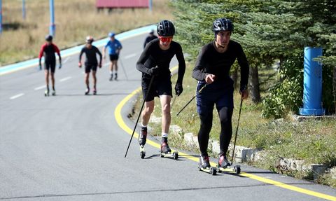 Milli Sporcular Kış Hazırlıklarını Ardahan'da Tamamladı