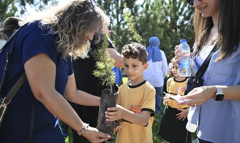 Minik Öğrenciler İçin Fidan Dikimi Etkinliği