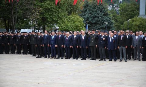 Orta ve Doğu Karadeniz'de 19 Eylül Gaziler Günü'nü Kutlama Törenleri