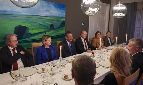 Özgür Özel, İskandinav ve Baltık Büyükelçileriyle Buluştu