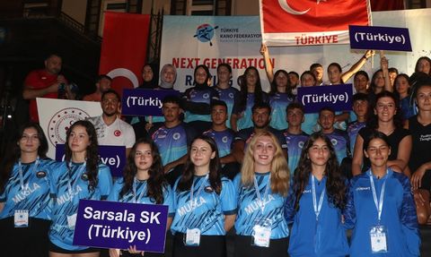 Rize'de Rafting Avrupa Kupası Açılışı Heyecanı