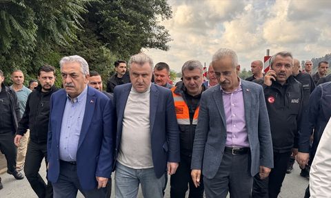 Rize'de Sağanak Yağışın Etkileri İncelendi