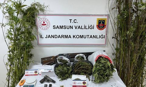 Samsun'da Uyuşturucu Operasyonu: 9 Kilo Esrar Ele geçirildi