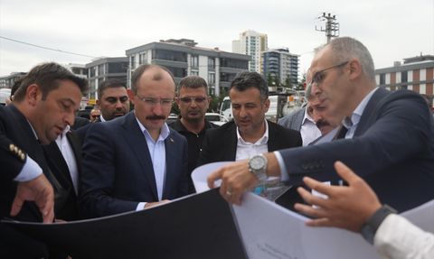 Samsun'daki Kamu Yatırımları İncelendi