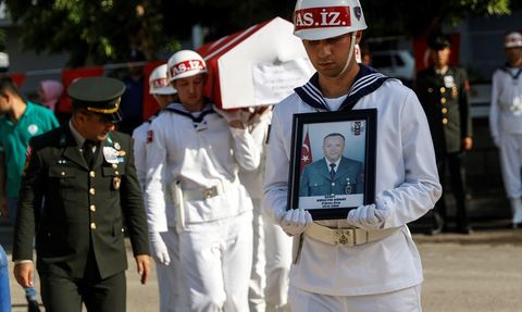 Şehit Piyade Uzman Çavuş Hüseyin Günay, Mersin'de Son Yolculuğuna Uğurlandı