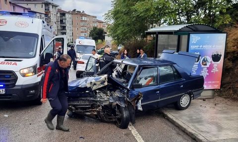 Sinop'ta Trafik Kazası: 4 Yaralı