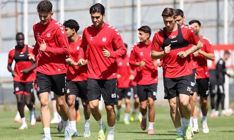Sivasspor Kupa Maçına Hazırlanıyor