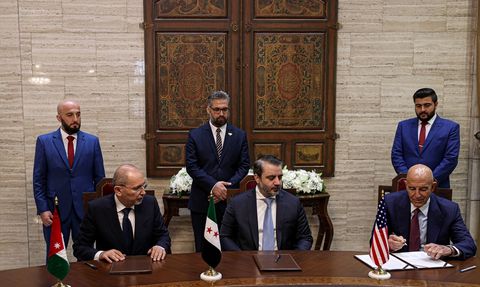 Süveyda'da Suriye, Ürdün ve ABD Ortak Yol Haritası Belirledi