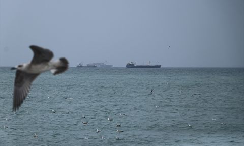 Tekirdağ'da Poyrazın Deniz Ulaşımına Etkisi