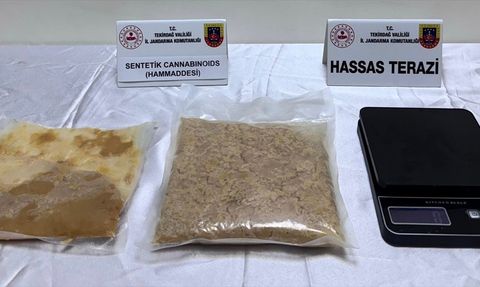 Tekirdağ'da Uyuşturucu Operasyonu: 1 Kilo 36 Gram Sentetik Madde Ele Geçirildi
