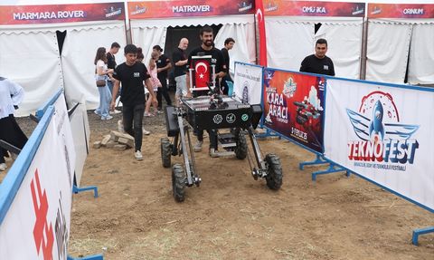 TEKNOFEST İnsansız Kara Aracı Yarışması Tekirdağ'da Devam Ediyor