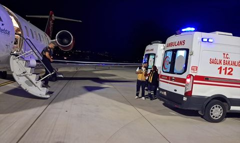 Tokat'ta 4,5 Aylık Bebek İçin Ambulans Uçak Havalandı