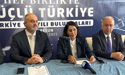 Tuncer'den Giresun'da Türkiye Yüzyılı Vurgusu