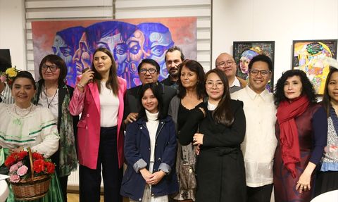 Viyana Yunus Emre Enstitüsü'nde Uluslararası Sanat Sergisi