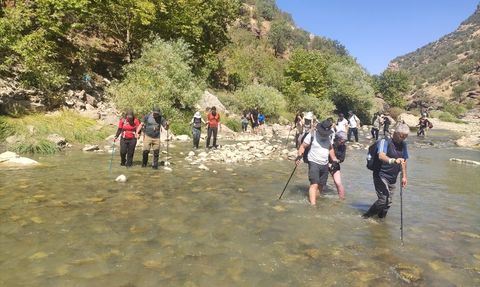 Zore Kanyonu'nda Doğa Yürüyüşü Etkinliği