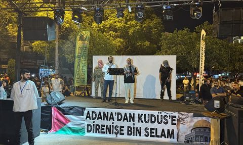 Adana ve Hatay'da Küresel Sumud Filosu'na Saldırı Protesto Edildi