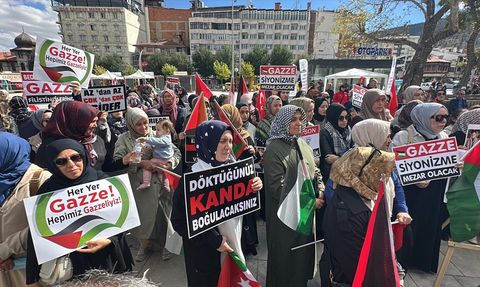 Afyonkarahisar'dan Gazze'ye Destek Sesleri