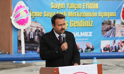 Ahlat'ta İçme Suyu Terfi Merkezi Açıldı