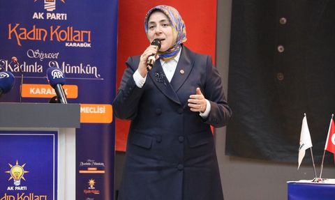 AK Parti Kadın Kolları Başkanı Ercan, Gazzeli Kardeşlere Destek Verdi