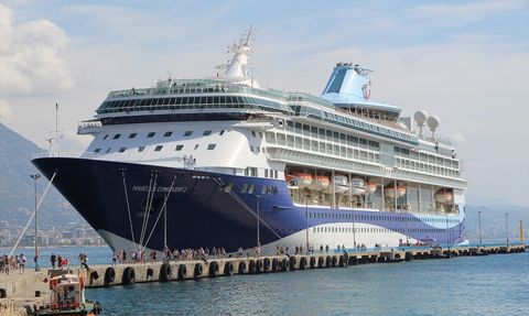 Alanya'ya Gelen Marella Discovery 2 Kruvaziyeri 1788 Turist Getirdi