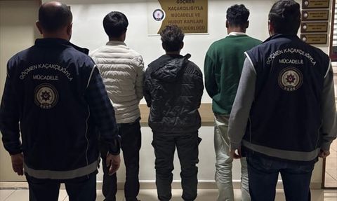 Amasya'da Düzensiz Göçmen Operasyonu