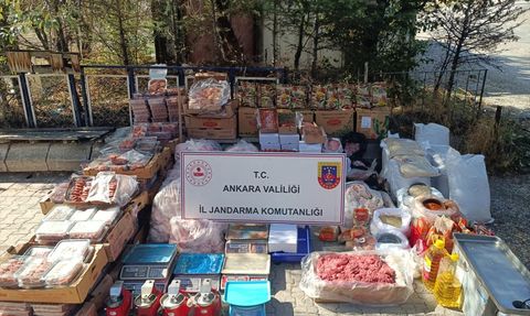 Ankara'da 1 Ton 200 Kilogram Bozuk Et Ele Geçirildi