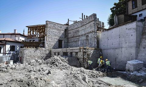 Ankara Kalesi'nde Yeni Gastronomi Merkezi Projesi