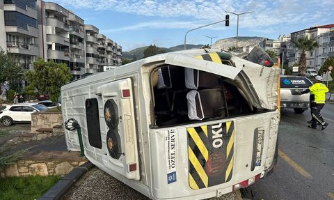 Aydın'da Minibüs Kazası: 6 Yaralı