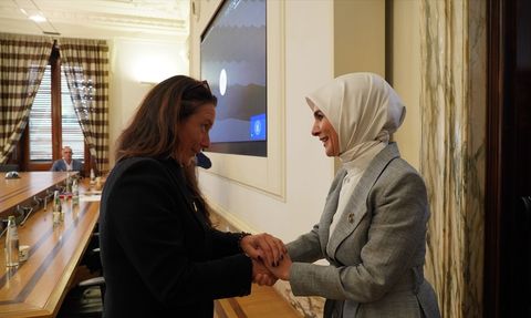 Bakan Göktaş, İtalya Engelliler Bakanı Locatelli ile Görüştü