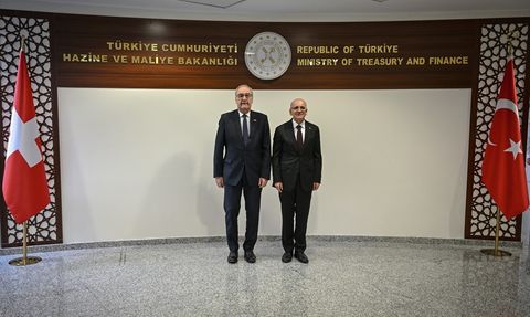 Bakan Şimşek ve İsviçreli Yetkililer Ekonomik İlişkileri Görüştü