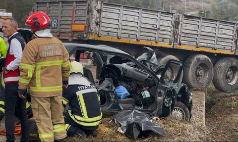 Bartın'da Feci Kaza: Karı Koca Hayatını Kaybetti