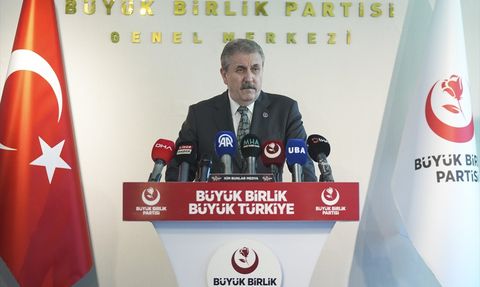 BBP Genel Başkanı Destici, İsrail'in Saldırısına Tehditler Getirdi