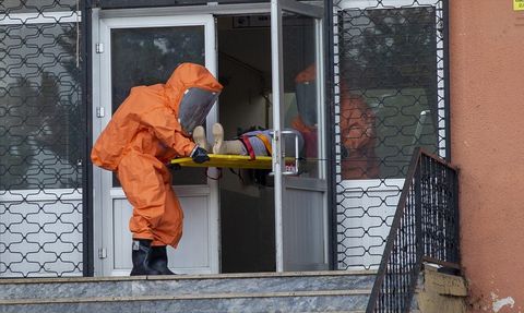 Bolu'da 5.8 Büyüklüğünde Deprem Senaryolu Tatbikat Gerçekleştirildi