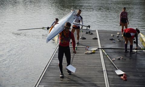 Büyükler Türkiye Kupası Kürek Yarışları İçin Son Hazırlıklar Tamamlandı