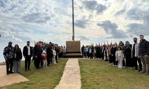Cudi Dağı'nda Cumhuriyet Yürüyüşü Etkinliği