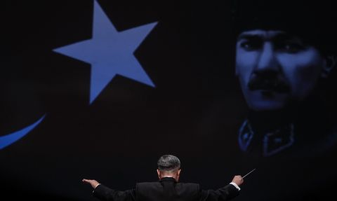 Cumhuriyet Bayramı Konseri: ADOB ve Deniz Kuvvetleri Bandosu Bir Araya Geldi