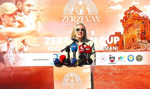 Diyarbakır'da Zerzevan Cup 2025 Tenis Turnuvası Tanıtıldı