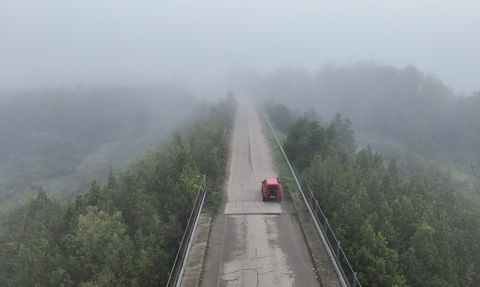 Düzce Kesiminde Sis Etkili