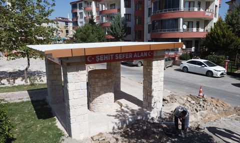 Elazığ'da Şehit Oğluna Anısına Yapılan Hayır Çeşmesi