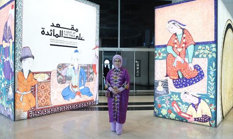 Emine Erdoğan Katar'daki İslam Eserleri Müzesi'ni Ziyaret Etti